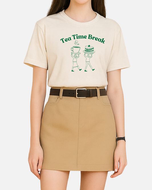 Tea Time Break Top (Beige)