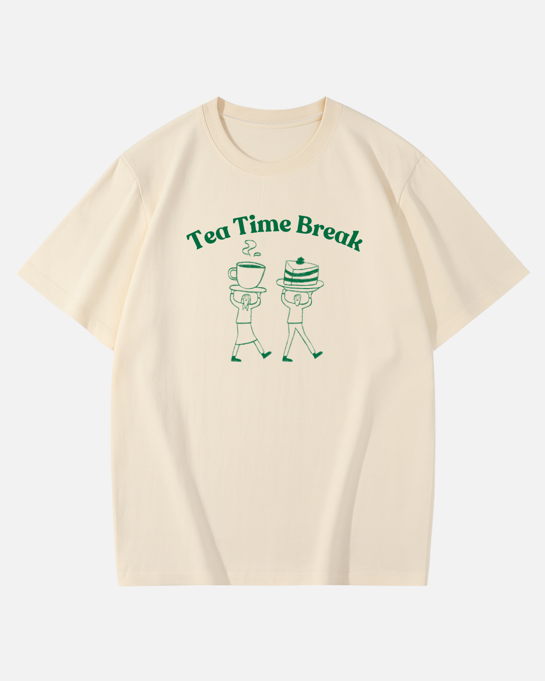 Tea Time Break Top (Beige)
