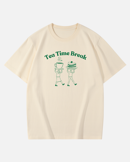 Tea Time Break Top (Beige)