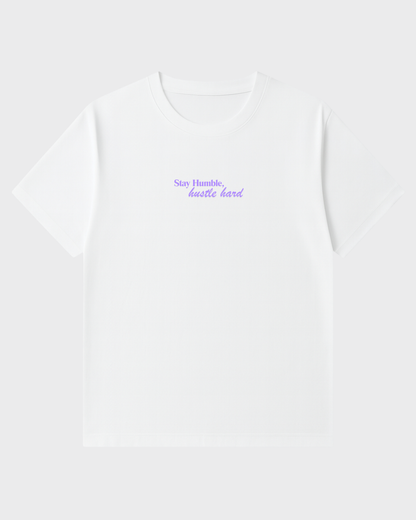 Stay Humble Top (White)