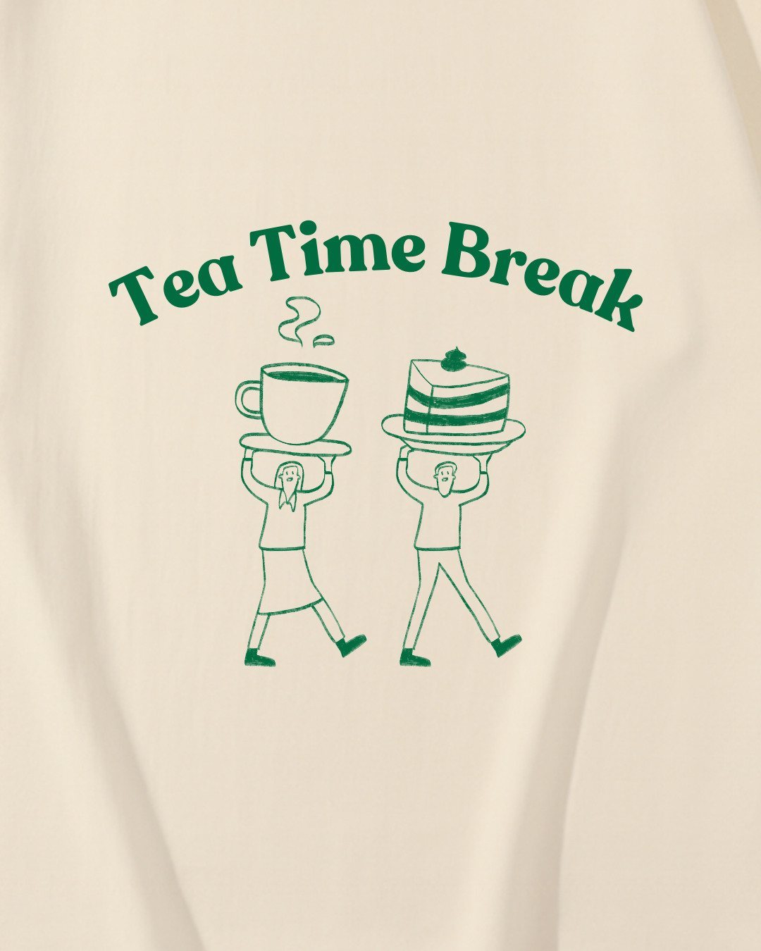 Tea Time Break Top (Beige)